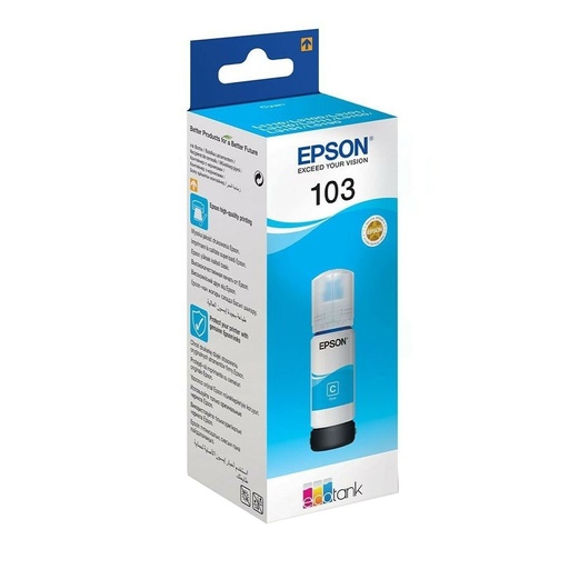 [EPS_103C] Encre bouteille Epson 103 cyan 70ml