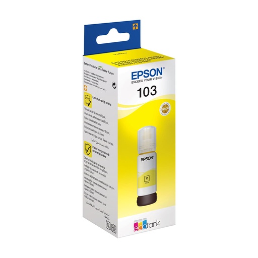 [EPS_103Y] Encre bouteille Epson 103 jaune 70ml