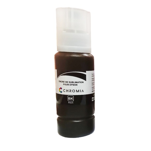[CHR_SUB100B] Encre Chromia sublimation noir 100ml
