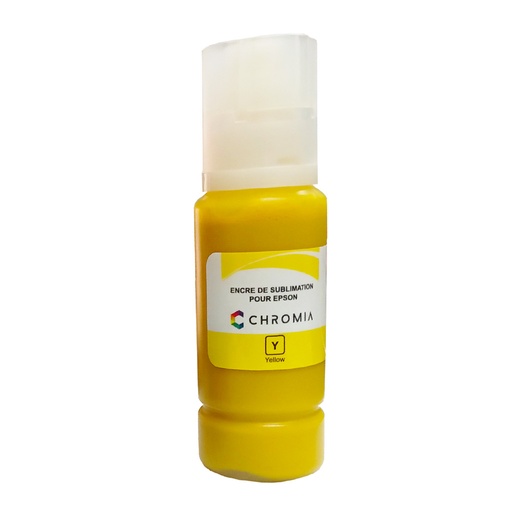 [CHR_SUB100Y] Encre Chromia sublimation jaune 100ml