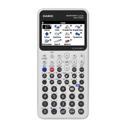 Calculatrice scientifique graphique Casio GRAPH MATH+ Python